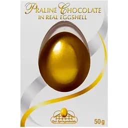 Шоколадное яйцо Gut Springenheide из пралине золото 50 г