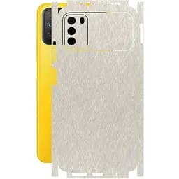 Защитная пленка StatusSKIN для Xiaomi Poco M3 Корпус Винил Титан