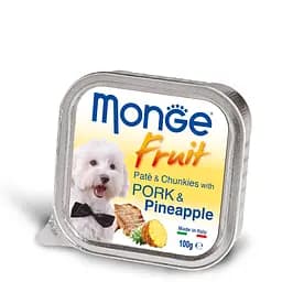 Паштет Monge Dog FRUIT Adult зі свининою та ананасом для собак усіх порід 100 гр
