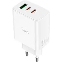 Зарядний пристрій HOCO C126A Pure White (6931474798725)