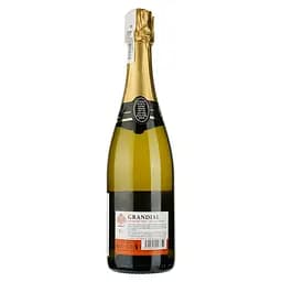 Ігристе вино Les Grands Chais de France Grandial Brut Blanc de Blancs, біле, сухе, 11%, 0,75 л - мініатюра 2