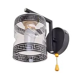 Бра Brille LK-688W/1 E27 BK настенное накладное классическое