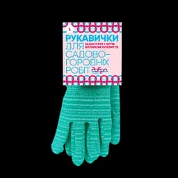 Рукавички Добра господарочка для садово-городніх робіт розмір L в асортименті (4820086521291) - мініатюра 3