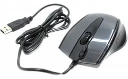 Миша A4Tech N-500F-1 Glossy Grey - мініатюра 2