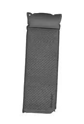 Килимок самонадувний Naturehike (CNK2300DZ014) 6см - з подушкою - одномісний - графіт