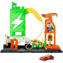 Ігровий набір Hot Wheels Заправна станція для суперзарядки (HTN79)