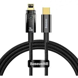 Кабель Baseus Type-C to Lightning Explorer Series Auto Power-Off Fast Charging Data Cable 1 м 20W