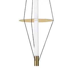 Люстра LED Levistella 7813092 (800) AB, 10W, 4000K, бронзовий метал, стельова стиль для дому - мініатюра 2