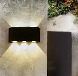 Світильник Sun Lamp вуличний садово-парковий фасадний світлодіодний LED 6W настінний - мініатюра 7