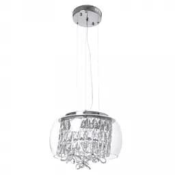 Люстра Brille светодиодная подвесная 24W NW CH (BCL-648S/24)