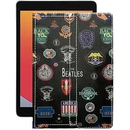 Чохол StatusCASE з екошкіри для планшету Apple iPad 7 10.2 (2019) Бітлз