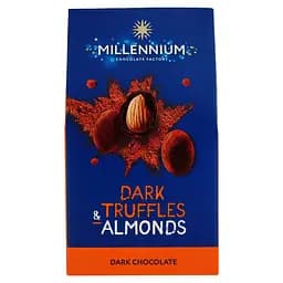 Конфеты Millennium миндаль в черном трюфеле 100 г (872071)