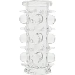 Насадка стимулююча Boss Of Toys Boss Stretchy Sleeve Clear, BS6700014, Прозорий
