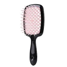 Щітка для волосся Superbrush Janeke Чорний/світло-рожевий, гребінець для мокрого волосся (щітка для волосся) (ST) - мініатюра 5