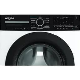 Whirlpool Пральна машина Whirlpool фронтальна, 7кг, 1400, A, 49.6см, дисплей, пара, інвертор, люк чорний, білий - мініатюра 3