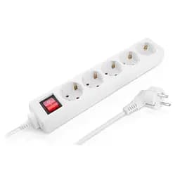 Мережевий фільтр живлення REAL-EL RS-Protect M 5m, white (EL122300029) - мініатюра 8