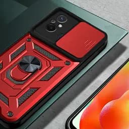 Панель BeCover Military для Xiaomi Redmi 12C Red (709168) - мініатюра 3