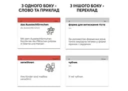 Настільна гра English Student Картки для вивчення німецької мови English Student Upper-Intermediate B2.1 (укр.) (591226013) - мініатюра 2