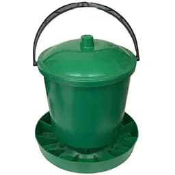 Годівниця Бункер для домашніх птахів пластикове відро з ручкою 7 л 