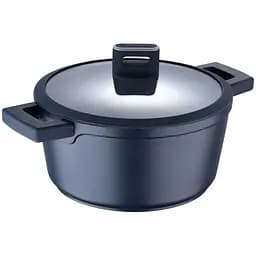 Кастрюля MasterPro Indigo з кришкою 24 см 4,5 л (BGMP-7979)