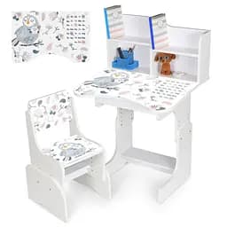 Дитяча парта N 2071-10-1 дерево, зі стільчиком