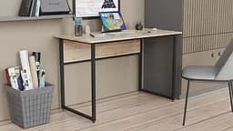 Комп'ютерний стіл Ferrum-decor Коді 75x120x60 чорний ДСП Дуб Сан-Марино 16мм (FRD-103744) - мініатюра 4