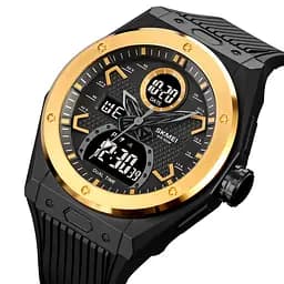 Наручний годинник чоловічий 2013GD Gold Skmei acs0030395 - мініатюра 2