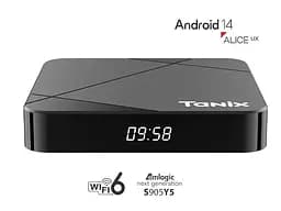 Смарт-ТВ-приставка Smart TV Box Android 14 Tanix TX-5 4/32GB - мініатюра 2