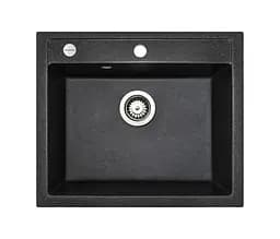 Кухонная мойка Adamant Prizma 590x495x200 графит 435223, Графит
