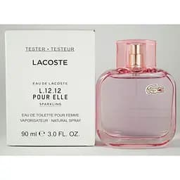 Lacoste Eau De L.12.12 Pour Elle Sparkling 90 мл тестер туалетна вода