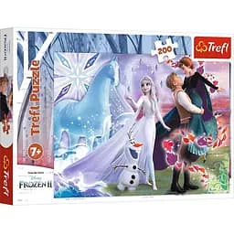 Пазлы Trefl Магический мир сестер Frozen 200 элементов