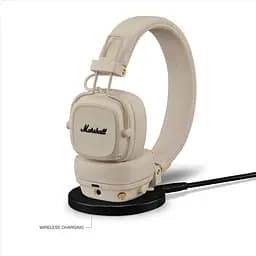 Комплект навушники Marshall Major V Cream Original + Кейс (Підтримка офіційного додатку)(1006833) - мініатюра 8