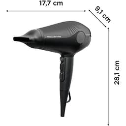 Фен Rowenta Ultra Silence 2100 Вт чорний (CV6430F0) - мініатюра 3