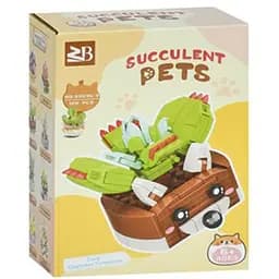 Детский конструктор Цветы в вазе Bambi 33036-3 120 деталей