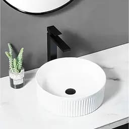 Умивальник Rea Selina white накладний REA-U6945, Білий