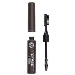 Гель для брів Gosh ламінуючий кольоровий 002 Dark Brown 6 мл темно-коричневий 