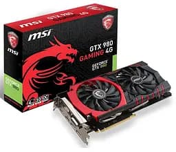 Відеокарта MSI GTX 980 Gaming 4G (GTX 980 Gaming 4G) (GDDR5, 256 bit, PCI-E v3.0) Б/в - мініатюра 5
