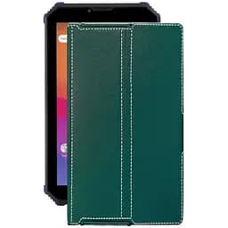 Чохол StatusCASE з екошкіри для планшету Prestigio MultiPad Muze 4667 Тм. Бірюзовий