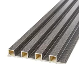 Декоративна стінова рейка Sticker Wall 160x23x3000мм (D) SW-00001530 Сіра