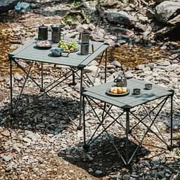Розкладний стіл Naturehike CNK2450JJ013 M Gray (6976507663267) [146034] - мініатюра 8