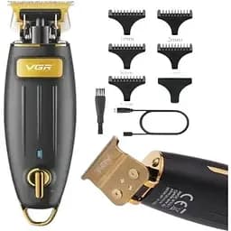 Машинка для стрижки волосся VGR V-192 професійна універсальна акумуляторна чорна (V-192_487)