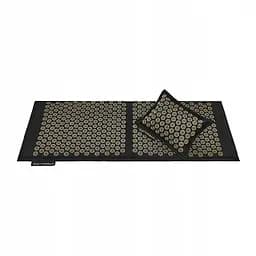 Килимок акупунктурний 4FIZJO Eco Mat Аплікатор Кузнєцова з подушкою 130 x 50 см Black/Gold 4FJ0291 (P-5907739313591) - мініатюра 5