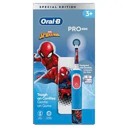 Електрична зубна щітка Oral-B Pro Kids Людина-Павук + Футляр - мініатюра 8
