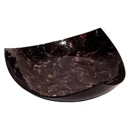 Блюдо декоративне трикутне 37х37х13 см