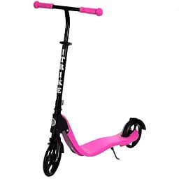 Самокат дитячий iTrike 33х13х91-103 см Рожевий 000223105