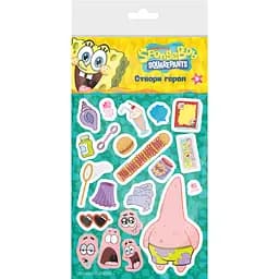 Набір наліпок Sponge Bob Square Pants Створи героя Зірка Патрік (124711)