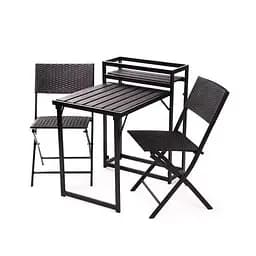 Комплект балконной мебели Jumi Kirbi New с тумбой для цветов