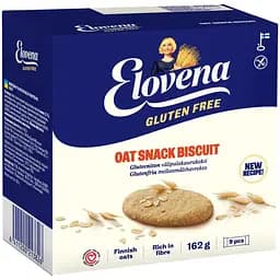 Галеты Elovena овсяные без глютена 162 г