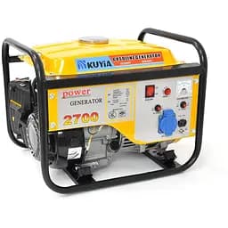 Генератор бензиновий Kuyia TM1000CL, однофазний, 110-240V, 50Hz, 0,9-1кВт, об'єм 5,2л