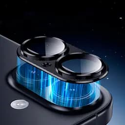 Захисне скло DK для Apple iPhone 16 Plus на камеру CD Metal Armor 021404 black 2 шт. - мініатюра 4